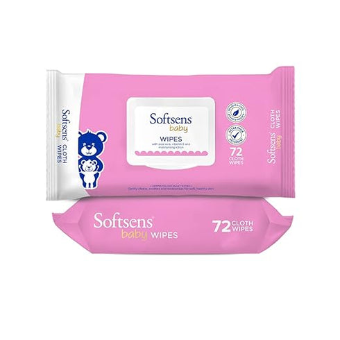 Softsens Baby Gentle Cloth Wipes